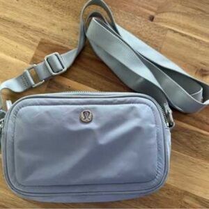 Lululemon Athletica Gray Belt Bag with Adjustable Strap